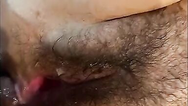 Dirty Slut Wife Anal. Development Hairy Ass Hole. Fisting & Double Penetration. - 7 image