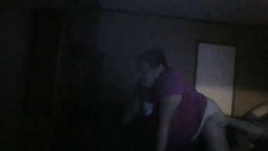 BBW Hotwife feeds sissy boyfriend's cum after her date - 1 image