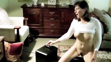 Ultra Sexy Milf Wife Riding Sybian While Hubby Films - 14 image