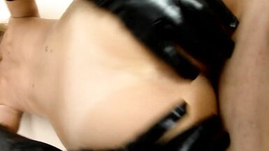 Tanned Blonde Milking Cock POV - 5 image