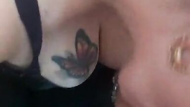 Big tit blowjob cum over tits big nipples - 8 image