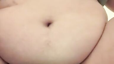 BBW MILF Sneaks a Squirt Session! - 14 image