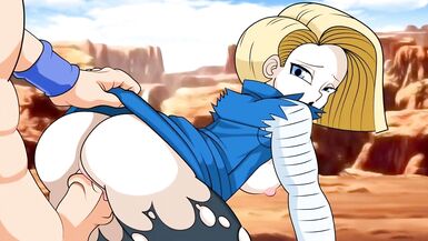 HENTAI DRAGON BALL | GOKU FUCKS CUTE ANDROID 18 - 15 image