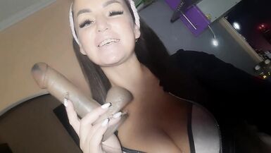 Misstress Play with Slave. BDSM - 3 image