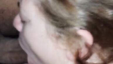 Pregnant BBW Gets Face Fucked for 3 Minutes - 3 image