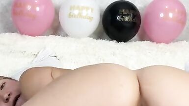 I Jump on Top of a Huge Dildo. Accidentally Finished - 2 image