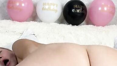 I Jump on Top of a Huge Dildo. Accidentally Finished - 4 image