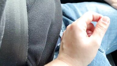 Fucking her in a car near a public park - cum on ass - 5 image