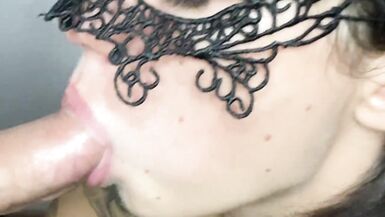 Romantic Amateur Blowjob with Cum in Mouth - 13 image