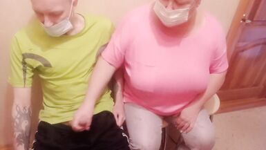 a woman jerks off my cock in the waiting room - 14 image
