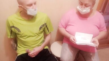 a woman jerks off my cock in the waiting room - 2 image