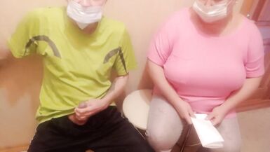 a woman jerks off my cock in the waiting room - 3 image
