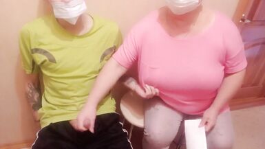 a woman jerks off my cock in the waiting room - 4 image