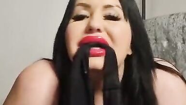 Mia Milf Mommy's wet panties + taboo Dick riding  joi - 10 image