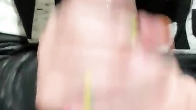 POV, Amateur HOT MILF gives Amazing Close up BLOW JOB on Vacation - 10 image