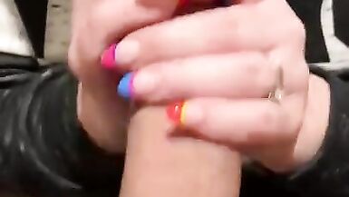 POV, Amateur HOT MILF gives Amazing Close up BLOW JOB on Vacation - 12 image