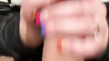 POV, Amateur HOT MILF gives Amazing Close up BLOW JOB on Vacation - 2 image