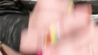 POV, Amateur HOT MILF gives Amazing Close up BLOW JOB on Vacation - 5 image