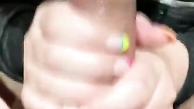 POV, Amateur HOT MILF gives Amazing Close up BLOW JOB on Vacation - 6 image