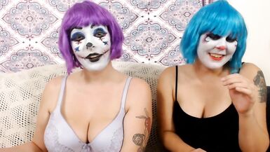 Clowns behind the Scene Katy Cams and Venus Valkyrie - 2 image