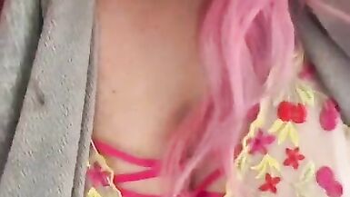 Chubby Tattooed MILF Catches Stepson Stealing her Panties - 2 image
