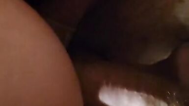 DVP Close up 2 Dicks Cum in Cheating Wife at Same Time DVP - 10 image