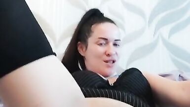 Rubbing my Pussy Hard with my Favorite Dildo - 11 image