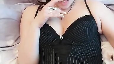 Rubbing my Pussy Hard with my Favorite Dildo - 2 image
