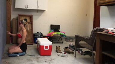 Wife removes stranger's condom at homemade gloryhole