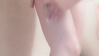 Shaving Legs and Pussy in the Shower - 4 image