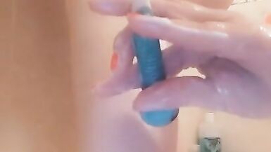 Shaving Legs and Pussy in the Shower - 6 image