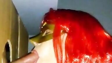 Mamo haciendo gemir de placer en un caliente Glory Hole. - 10 image