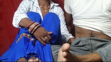 Sexy Desi sali Sucking dick and fucked hard clear hindi voic