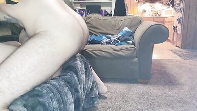 Daddy Shows off his Hairy Cheeks during Accidental Recording...creampie at the end - 15 image