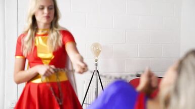 Superheroines Wonder Woman Supergirl Po - 10 image