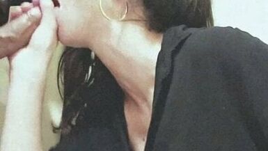 Married sucking coworker's cock.