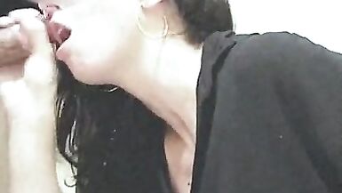 Married sucking coworker's cock. - 14 image