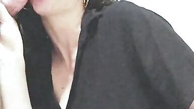 Married sucking coworker's cock. - 8 image