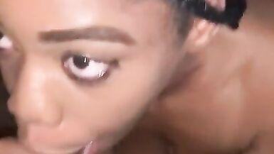 Deepthroating Daddys Dick - 10 image