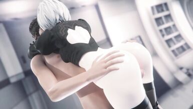 2B NIER AUTOMATA ПОРНО БЛЕНДЕР КОМПИЛЯЦИЯ HD - 14 image