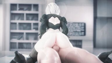 2B NIER AUTOMATA ПОРНО БЛЕНДЕР КОМПИЛЯЦИЯ HD - 4 image