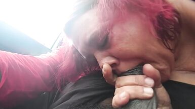 Best of Road Head Public Cum Swallow by Freaky Deck - 9 image