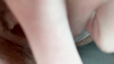 Touching my Wet Pussy in Public - 10 image