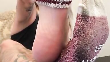 Playing with My Foot Pet! (POV Foot Fetish) PREVIEW - 10 image