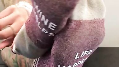 Playing with My Foot Pet! (POV Foot Fetish) PREVIEW - 5 image