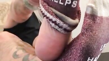 Playing with My Foot Pet! (POV Foot Fetish) PREVIEW - 8 image