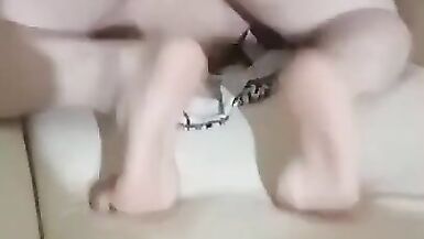 Slut wife spreads her legs for neighbour - 12 image