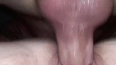 He makes me Squirt with his Cum all over my Pussy at the End! up Close! - 13 image