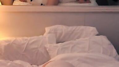 MILF next Door Rides Cock with a Sapphire in her ASS | Cum Shot on Plump Ass | Butt Plug | Curvy - 2 image