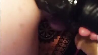 HIS COCK AND BLACK DILDO - 8 image
